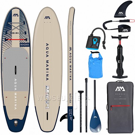 Deska SUP AQUA MARINA MAGMA 11'2 model 2023 - pompowany paddleboard