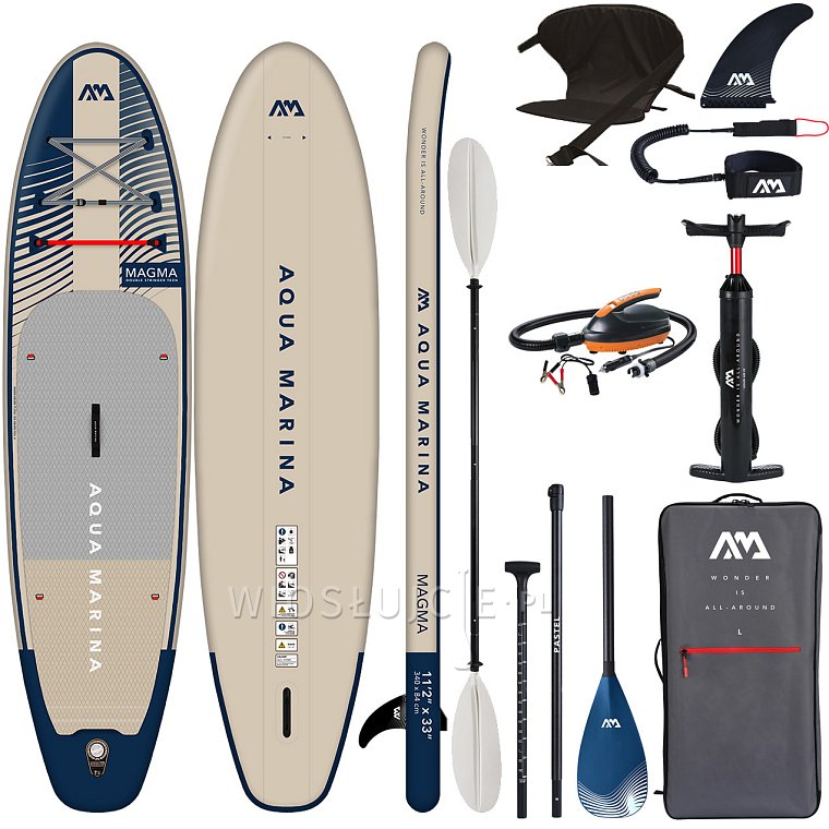 Deska SUP AQUA MARINA MAGMA 11'2 model 2023 - pompowany paddleboard
