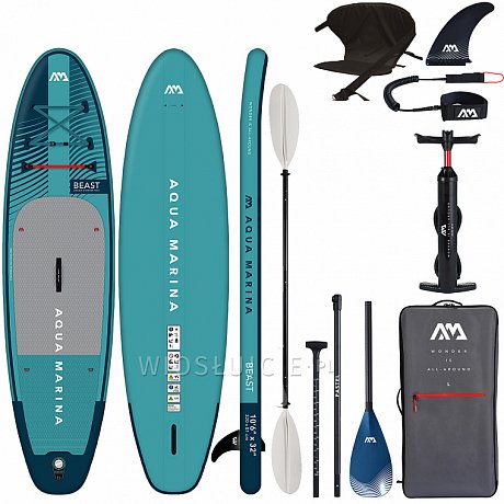 Deska SUP AQUA MARINA BEAST 10'6 model 2023 - pompowany paddleboard