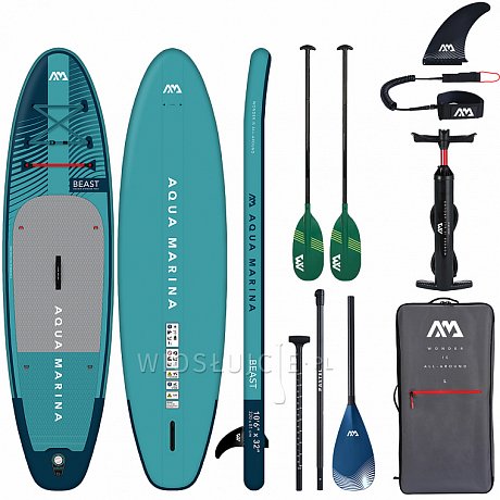 Deska SUP AQUA MARINA BEAST 10'6 model 2023 - pompowany paddleboard