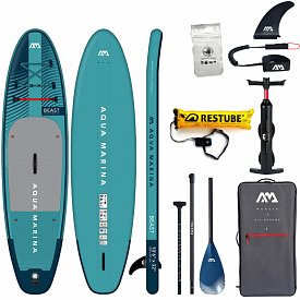 Deska SUP AQUA MARINA BEAST 10'6 model 2023 - pompowany paddleboard