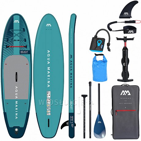 Deska SUP AQUA MARINA BEAST 10'6 model 2023 - pompowany paddleboard