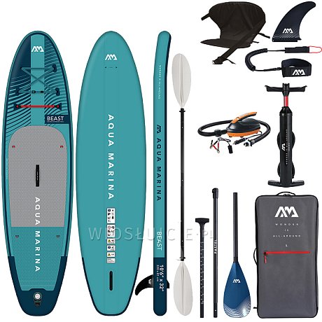 Deska SUP AQUA MARINA BEAST 10'6 model 2023 - pompowany paddleboard