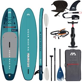 Deska SUP AQUA MARINA BEAST 10'6 model 2023 - pompowany paddleboard