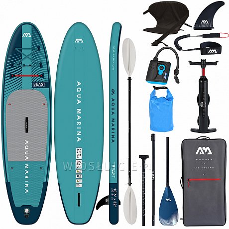 Deska SUP AQUA MARINA BEAST 10'6 model 2023 - pompowany paddleboard