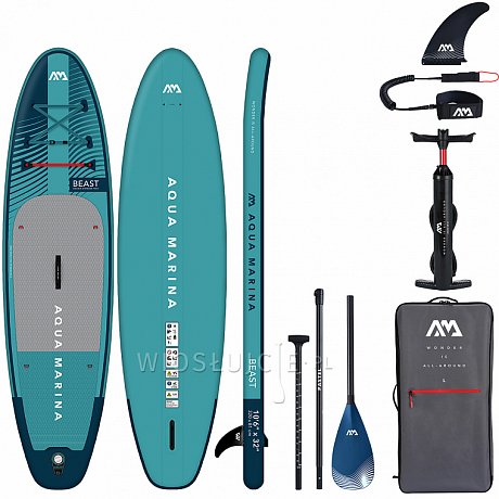 Deska SUP AQUA MARINA BEAST 10'6 model 2023 - pompowany paddleboard