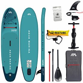 Deska SUP AQUA MARINA VAPOR 10'4 model 2023 - pompowany paddleboard