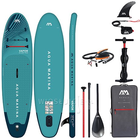 Deska SUP AQUA MARINA VAPOR 10'4 model 2023 - pompowany paddleboard