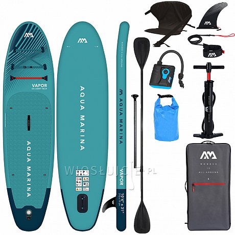 Deska SUP AQUA MARINA VAPOR 10'4 model 2023 - pompowany paddleboard