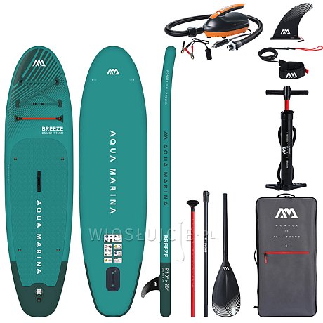 Deska SUP AQUA MARINA BREEZE 9'10 model 2023 - pompowany paddleboard