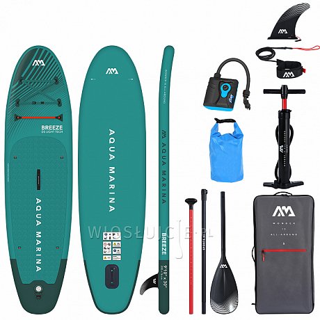 Deska SUP AQUA MARINA BREEZE 9'10 model 2023 - pompowany paddleboard