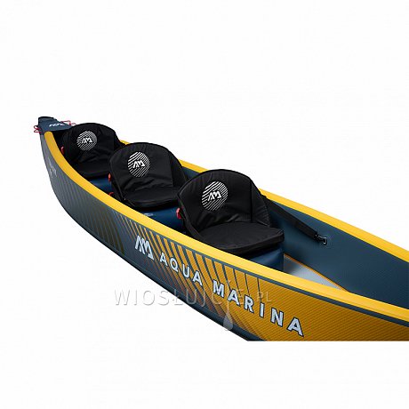 Pompowany kajak AQUA MARINA Tomahawk AIR-C model 2023 - trzyosobowe kanoe