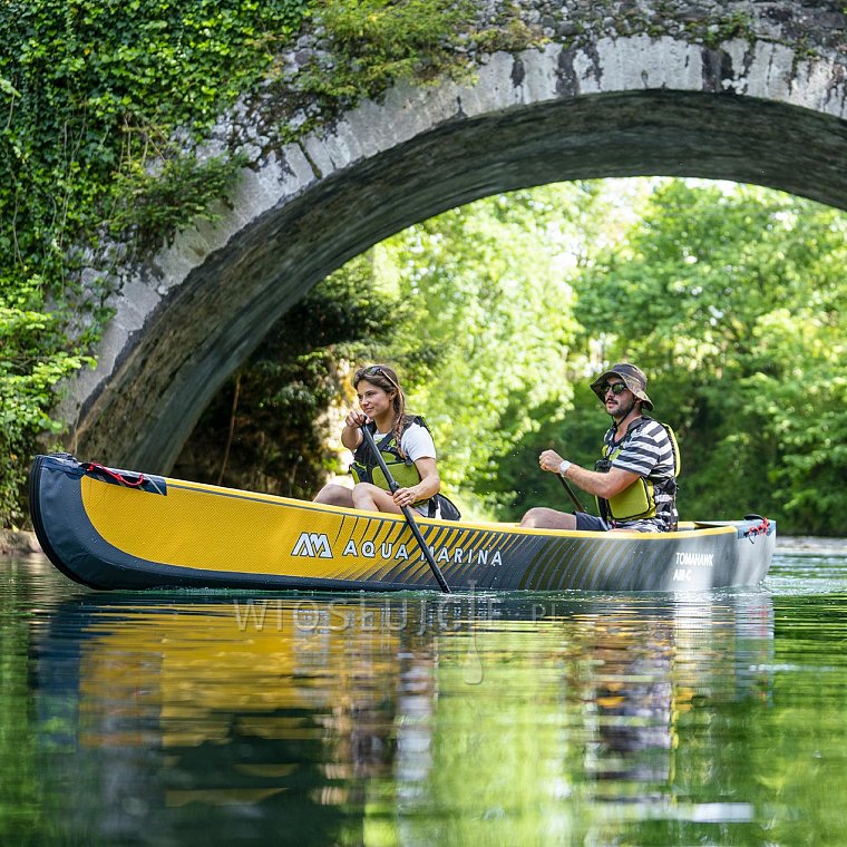 Kanoe AQUA MARINA Tomahawk AIR-C model 2023 - trojmístná nafukovací