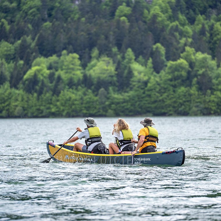 Kanoe AQUA MARINA Tomahawk AIR-C model 2023 - trojmístná nafukovací