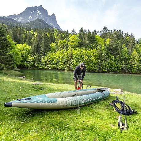 Pompowany kajak AQUA MARINA CALIBER 13'1" - wędkarski