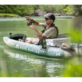 Pompowany kajak AQUA MARINA CALIBER 13'1" - wędkarski