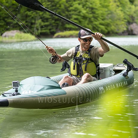 Pompowany kajak AQUA MARINA CALIBER 13'1" - wędkarski