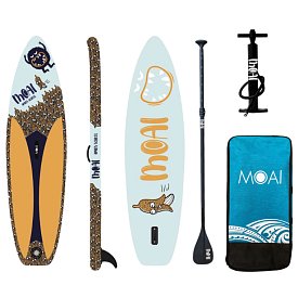 Deska SUP MOAI KIDS BOARD 8’2 z wiosłem - pompowany paddleboard