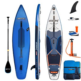 Deska SUP STX Tourer 11'6 2022 z wiosłem laminatowym - pompowany paddleboard