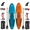 Zestaw 2 desek SUP Aquamarina VAPOR + FUSION - 2 pompowane deski SUP