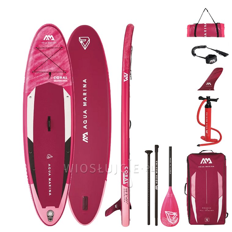 Paddleboard AQUA MARINA CORAL 10'2 model 2022 - nafukovací paddleboard