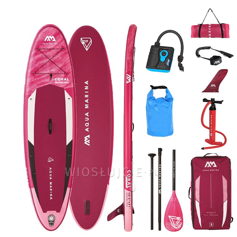 Paddleboard AQUA MARINA CORAL 10'2 model 2022 - nafukovací paddleboard