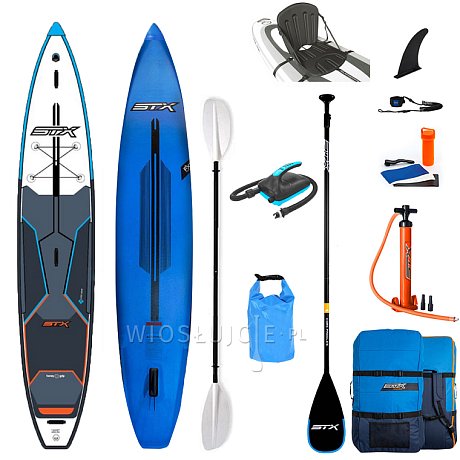 Deska SUP STX Performance Tourer 12'6/27/6 z wiosłem laminatowym - pompowany paddleboard