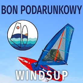 Bon podarunkowy na zakup deski WindSUP lub żagla na WIOSLUJCIE.PL