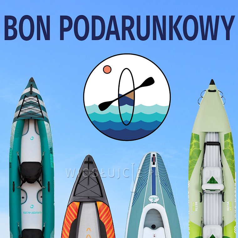 Dárkový poukaz na nákup kajaku nebo kánoe na PÁDLUJTE.CZ