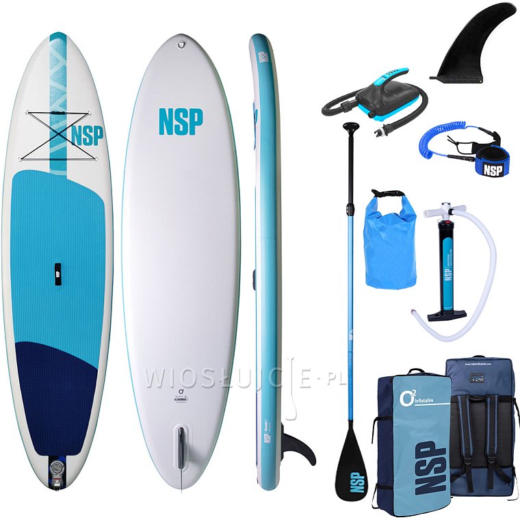 Paddleboard NSP 12’6 O2 Allrounder LT 32″ x 6″ - nafukovací