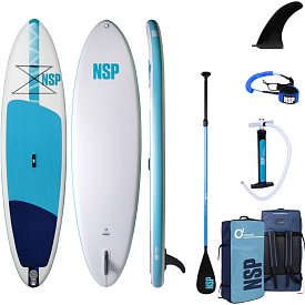 Deska SUP NSP 12'6 O2 Allrounder LT 32″ x 6″ - pompowany paddleboard