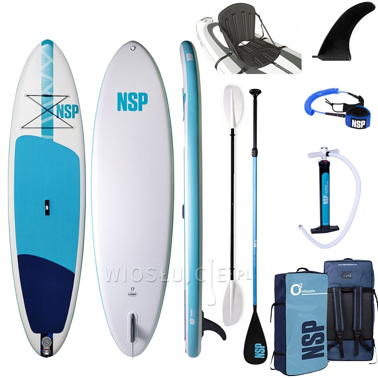 Paddleboard NSP 11'6 O2 Allrounder LT 33″ x 6″ - nafukovací