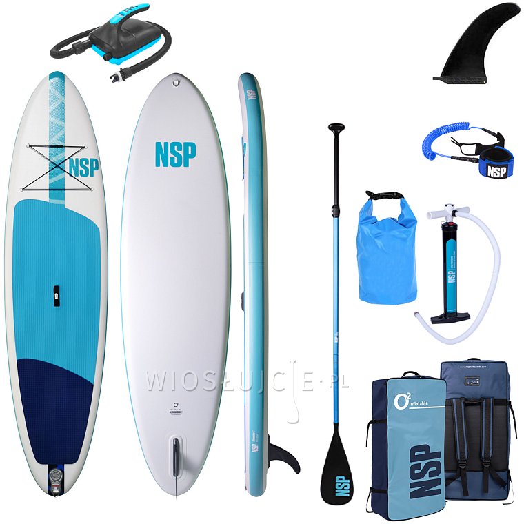 Paddleboard NSP 10’6 O2 Allrounder LT 32″ x 6″ - nafukovací