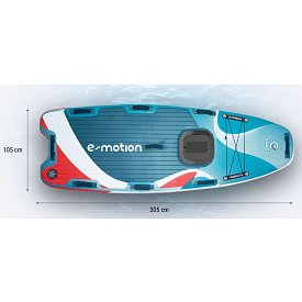 Deska SUP Coasto E-motion z silnikiem elektrycznym - pompowany E-SUP
