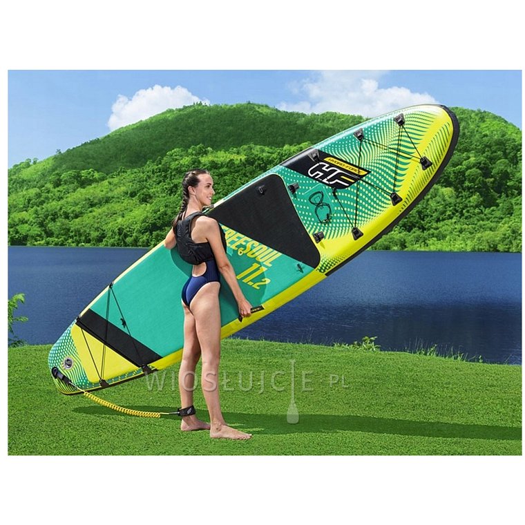 Deska SUP HYDRO FORCE FREESOUL COMBO 11'2 WS z wiosłem - pompowany paddleboard 2023