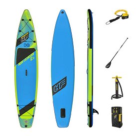 Deska SUP HYDRO FORCE AQUA EXCURSION 12'6'' z wiosłem - pompowany paddleboard