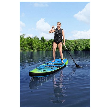 Deska SUP HYDRO FORCE AQUA EXCURSION 12'6'' z wiosłem - pompowany paddleboard