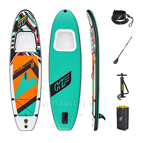 Deska SUP HYDRO FORCE Breeze Panorama 10' - pompowany paddleboard z wizjerem