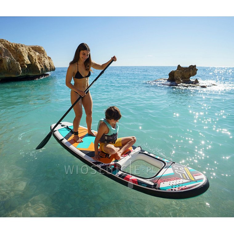 Deska SUP HYDRO FORCE Breeze Panorama 10' Allround z wiosłem - pompowany paddleboard