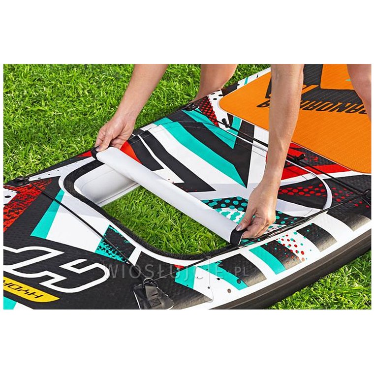 Deska SUP HYDRO FORCE Breeze Panorama 10' Allround z wiosłem - pompowany paddleboard