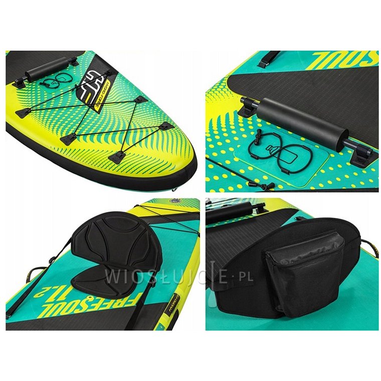 Komplet WindSUP HYDRO FORCE FREESOUL COMBO 11'2 WS + STX PowerKid komplet - pompowany paddleboard 2023