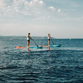 Deska SUP AQUADESIGN ARKO 11 z wiosłem - pompowany paddleboard