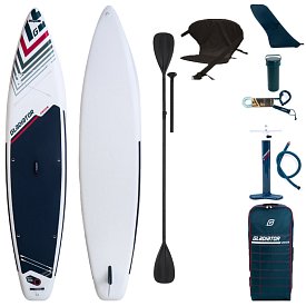 Deska SUP GLADIATOR ORIGIN 12'6 SPORT SC COMBO z wiosłem laminatowym - pompowany paddleboard S22/S23