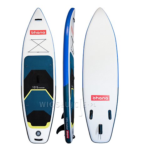 Deska SUP OHANA ISUP Cruiser 10'6''x32''x6'' – pompowany paddleboard