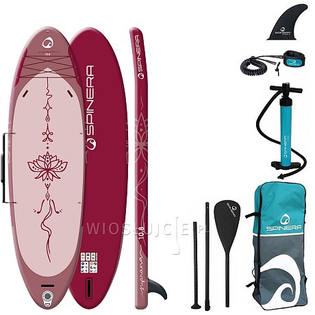 Deska SUP SPINERA SUPRANA 10'8 z wiosłem - pompowany paddleboard