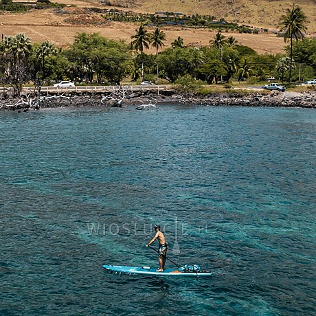 Deska SUP SIC MAUI OKEANOS AIR 14'0 x 30'' FST  - pompowany paddleboard