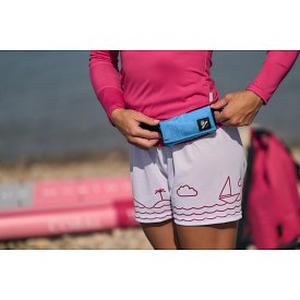 Spodenki damskie PADDLEBOARDING PINK - luźny krój