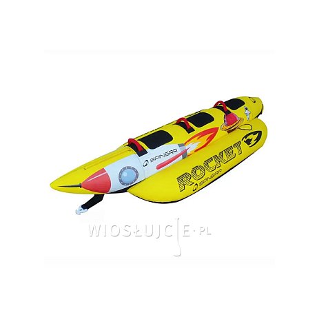 Banan do holowania SPINERA ROCKET 3 towable - trzymiejscowe pływadło