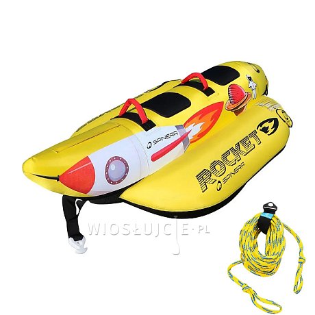 Banan do holowania SPINERA ROCKET 2 towable - dwumiejscowe pływadło