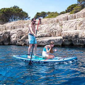 Deska SUP AQUA MARINA Super Trip View 11'2 model 2024 - pompowany paddleboard z wizjerem